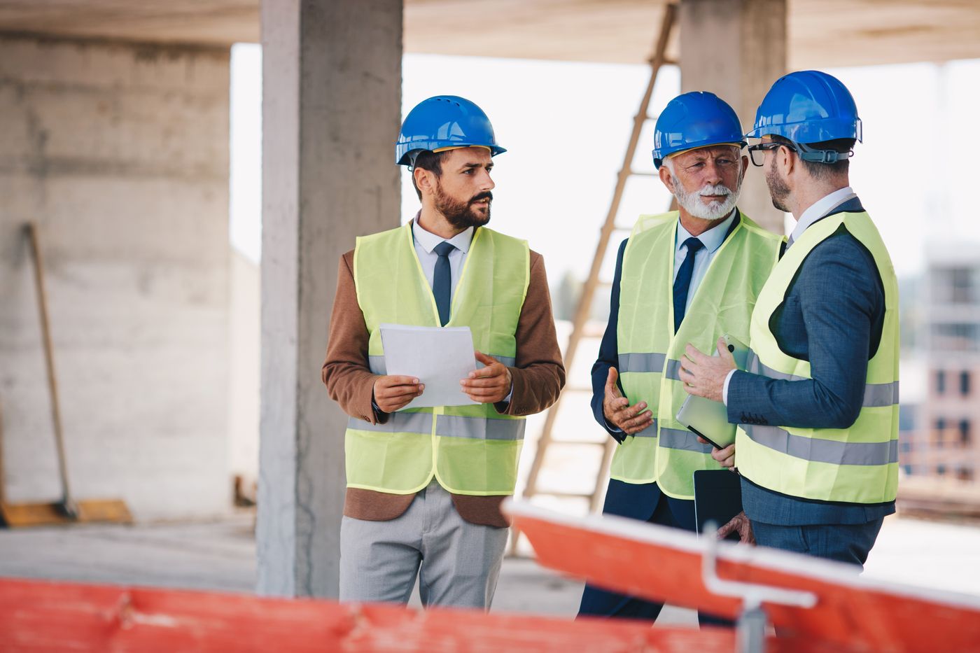 IEC construction project site